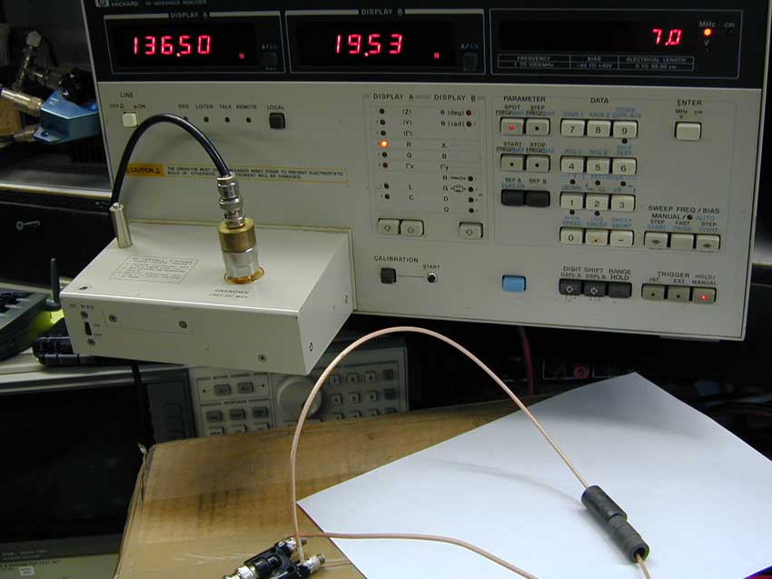 Steel wool balun Iron Bolt Balun